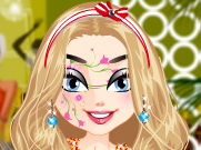 play Gorgeous Flower Makeup