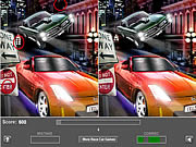 play Racing Car - Five Difference