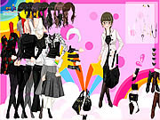 play Black And White Dress Up