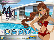 play Pool Party Dress Up