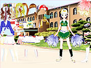 play Cheerleader Dress Up