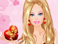 play Romantic Barbie Dress Up