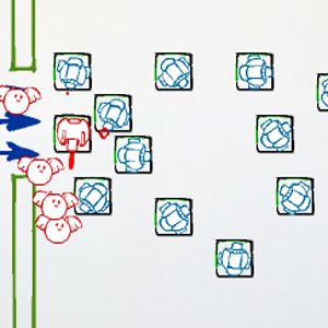 play Whiteboard Tower Defense