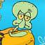 Squidward Diving