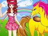 play Cool Girl And Horse Dress Up