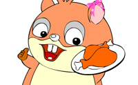 play Online Coloring Hamster