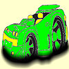 play Big Wheel Car Coloring