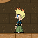 play Johnny Test Forbidden Temple