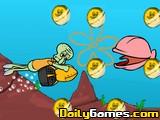 play Squidward Diving