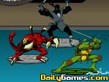 play Tortugas Ninja Sewer Surf