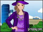 play Purple Fashion Dress Up