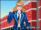 play Barbie At College Dress Up