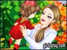 play Mother And Baby Stroll Dress Up