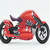 Fast Red Motorbike Slide Puzzle