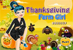 play Thanksgiving Farm Girl Dressup