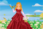 play Princess Of Lilies Dress Up