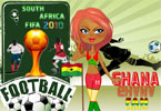 play Ghana Fan Dressup