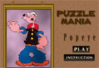 play Puzzle Mania Popeye