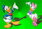 Donald Duck Online Coloring Page