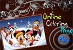 play Mickey Mouse Online Coloring Page