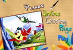 play Planes Online Coloring Page