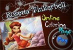 play Rosetta Tinkerbell Online Coloring Page