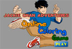 Jackie Chan Adventures Online Coloring