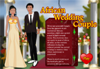 African Wedding Couple