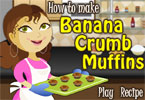 play How To Make Banana Crumb Muffins