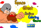 play Space Ghost Onlnie Coloring