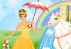 play Princess And Her Magic Horse Dress Up