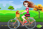 play Bicycle Girl Dressup