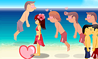 Beach Flirting