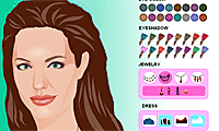play Angelina Jolie Make Up