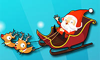 play Crazy Santa Racer