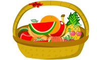 play Rosy Creativity: Fruit Basket