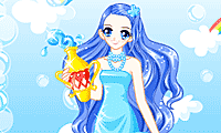 play Aquarius Zodiac Dress Up