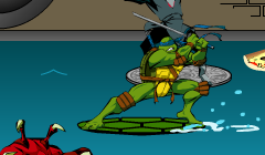 Ninja Turtles Sewer Surf Showdown