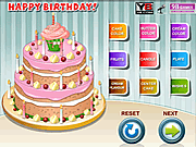 play Happy Birthday Cake Decorations
