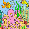 play Big Octopus In The Sea Coloring