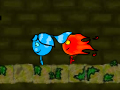 Fire Boy And Water Girl In The Forest Temple