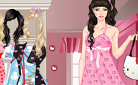 play Pretty Kitty Dressup