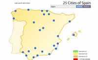 25 Cities In Spain