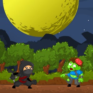 play Ninja Vs Zombie