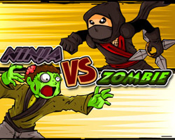 play Ninja Vs Zombie