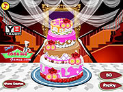 play Big Fat Wedding Cake Deco