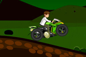 play Ben 10 Crazy Motorcycle