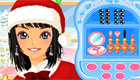 play Make Up Games : A Christmas Game For A Super Model