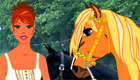 play Dress Up Games : Dressing Up A Girl And Her Horse!