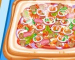 play Hot And Yummy Squared Pizza